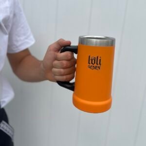 Canéca Térmica Laranja 700ml
