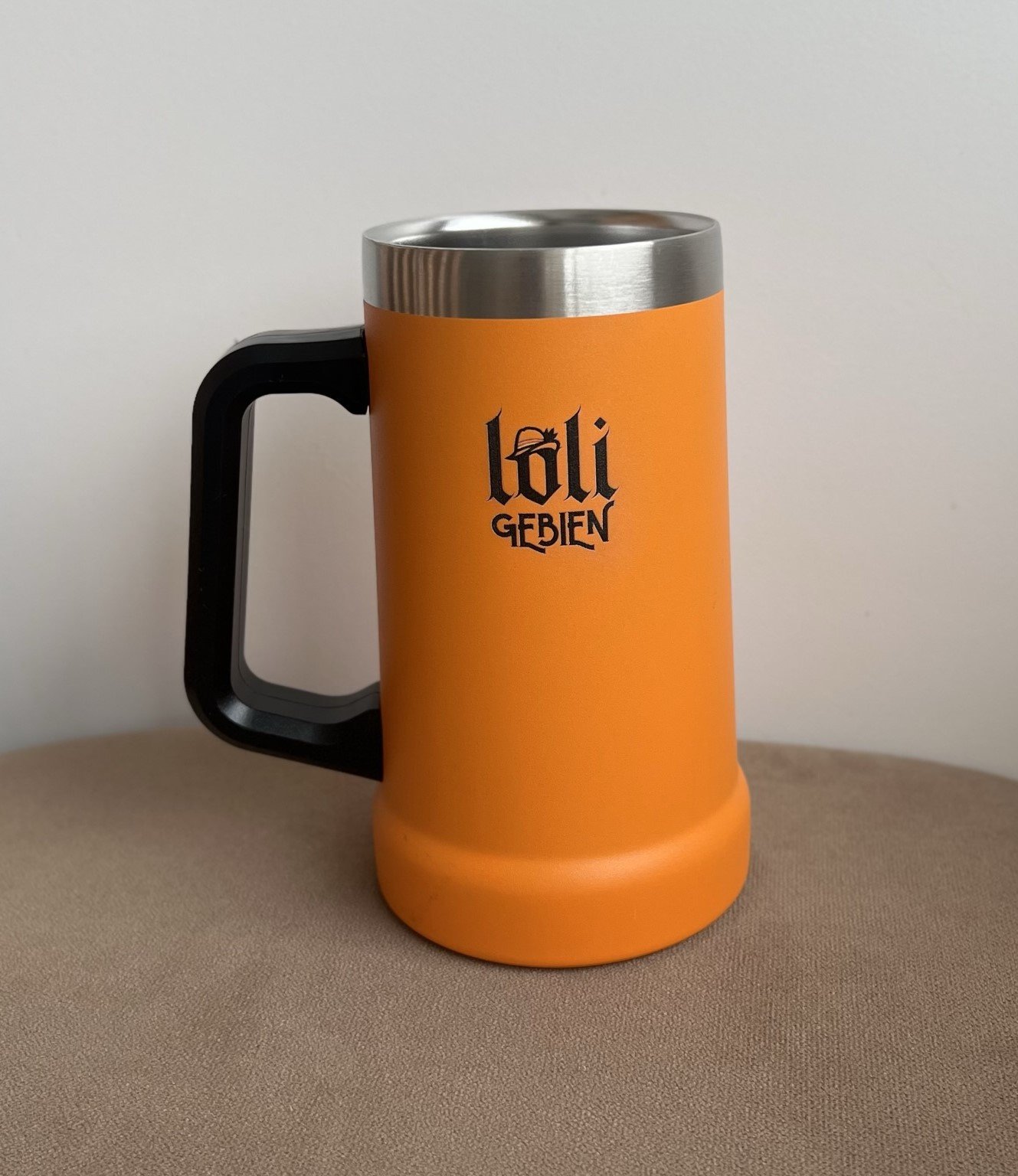 Canéca Térmica Laranja 700ml - Imagem 2